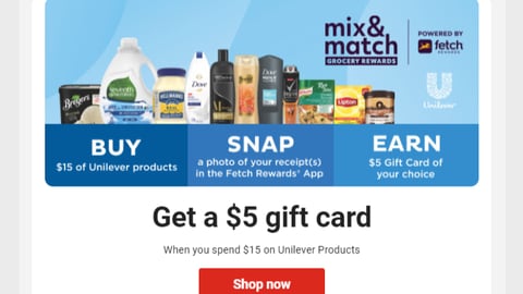 H-E-B Unilever ‘Mix & Match’ Incentive